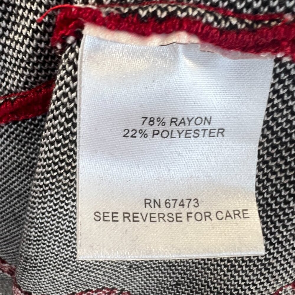 NWT Taylor Red A-Line Midi Sweater Dress $250 - Picture 13 of 15